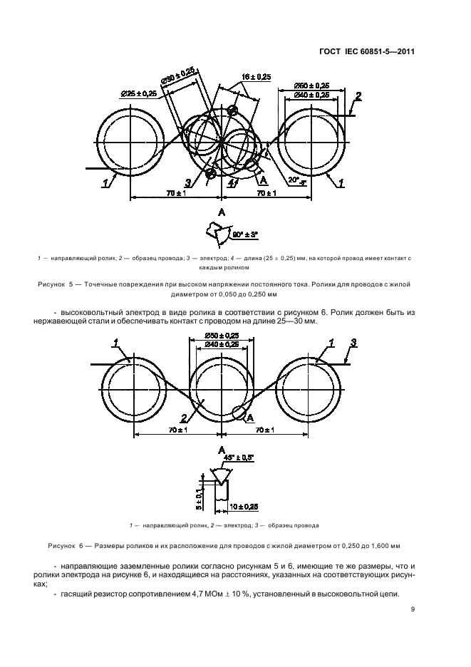 ГОСТ IEC 60851-5-2011,  11.