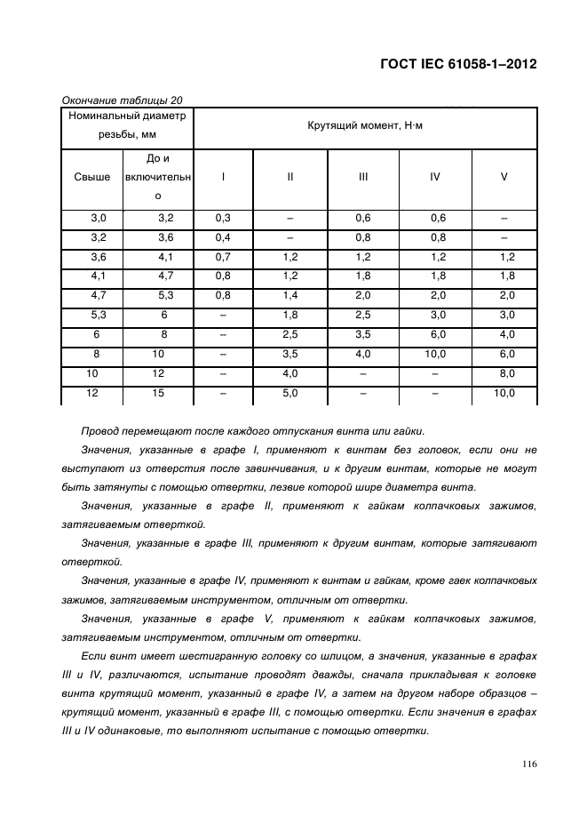 ГОСТ IEC 61058-1-2012,  124.