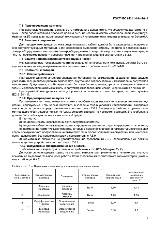 ГОСТ IEC 61241-18-2011,  15.