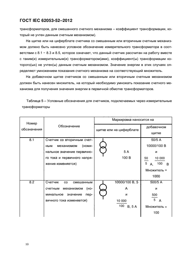 ГОСТ IEC 62053-52-2012,  15.