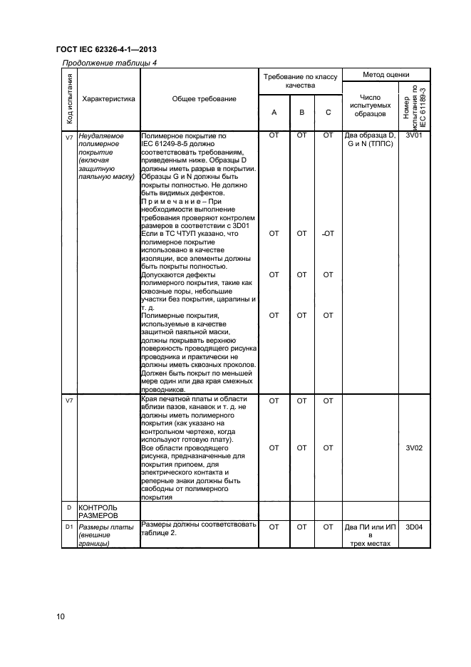 ГОСТ IEC 62326-4-1-2013,  14.