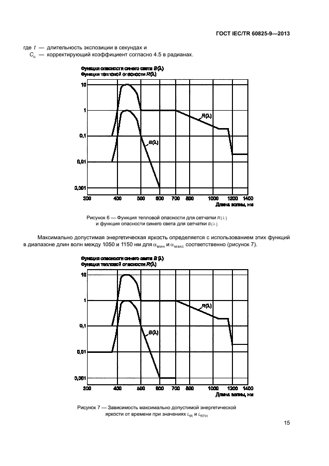ГОСТ IEC/TR 60825-9-2013,  19.