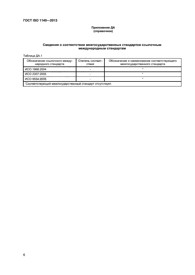 ГОСТ ISO 1140-2013,  9.