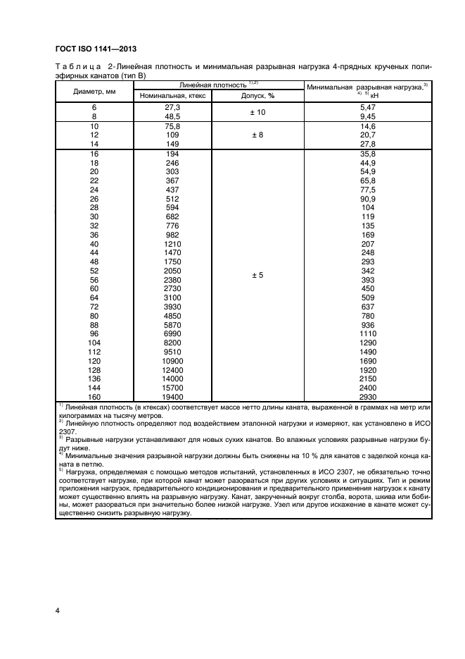 ГОСТ ISO 1141-2013,  7.