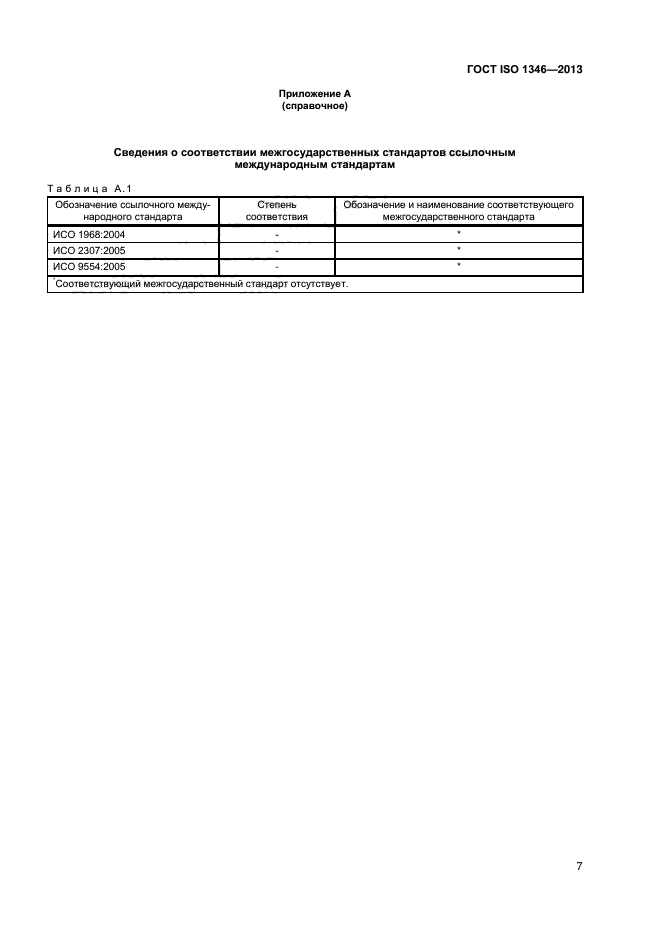 ГОСТ ISO 1346-2013,  10.