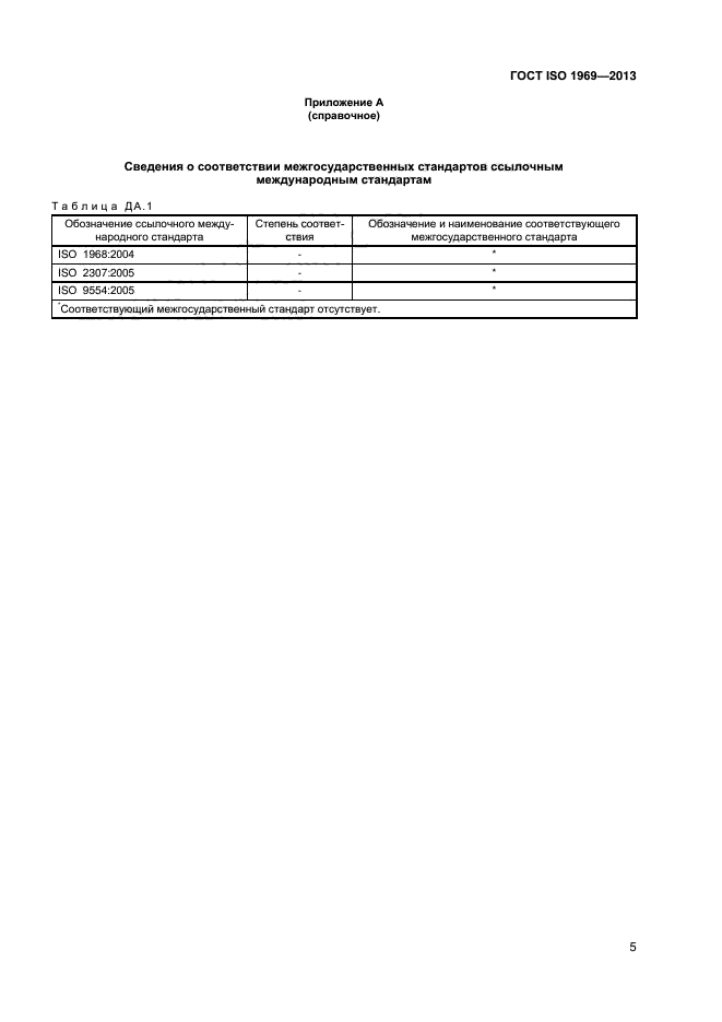 ГОСТ ISO 1969-2013,  8.