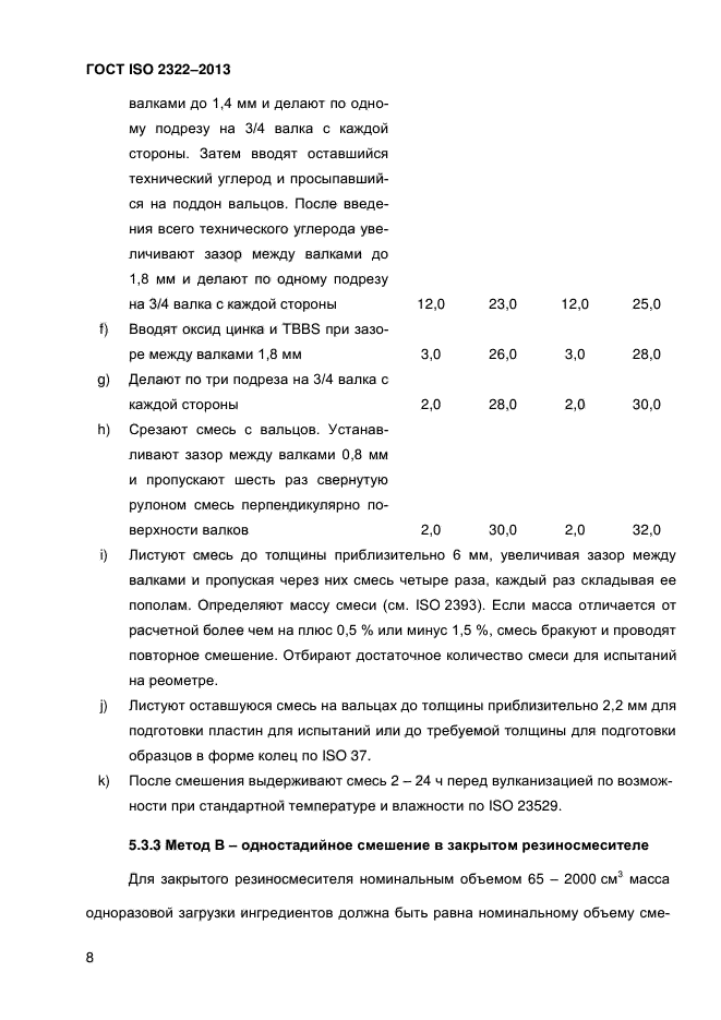 ГОСТ ISO 2322-2013,  13.