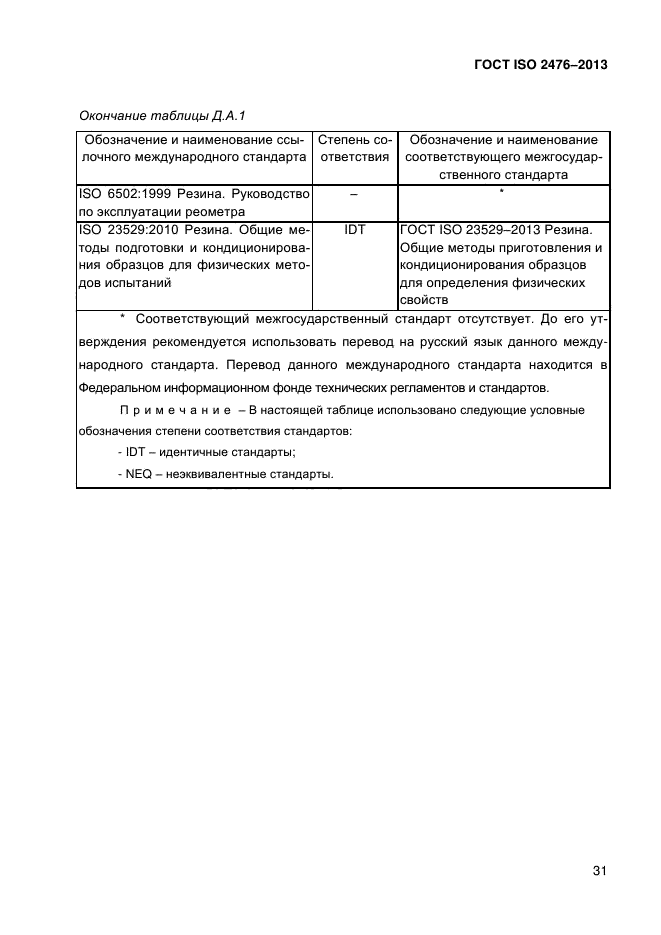 ГОСТ ISO 2476-2013,  36.