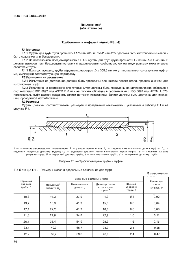 ГОСТ ISO 3183-2012,  82.