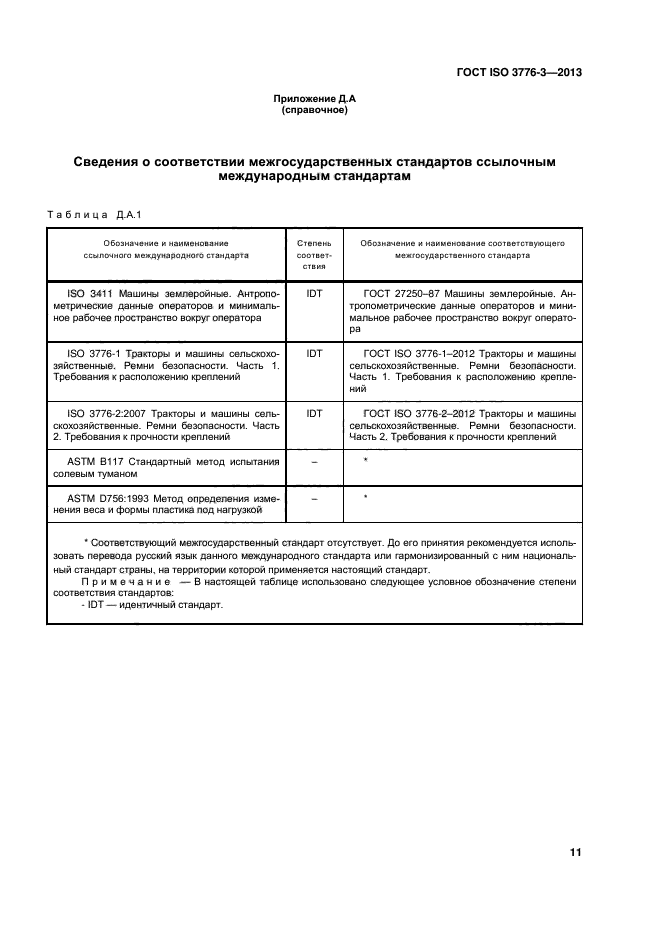 ГОСТ ISO 3776-3-2013,  15.