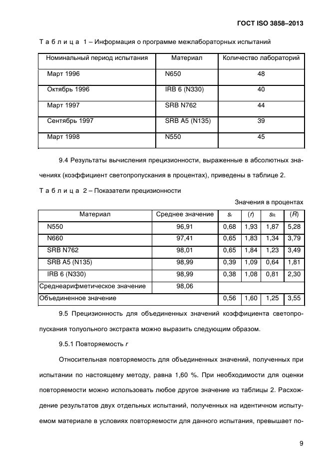 ГОСТ ISO 3858-2013,  14.