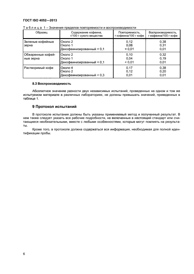 ГОСТ ISO 4052-2013,  9.