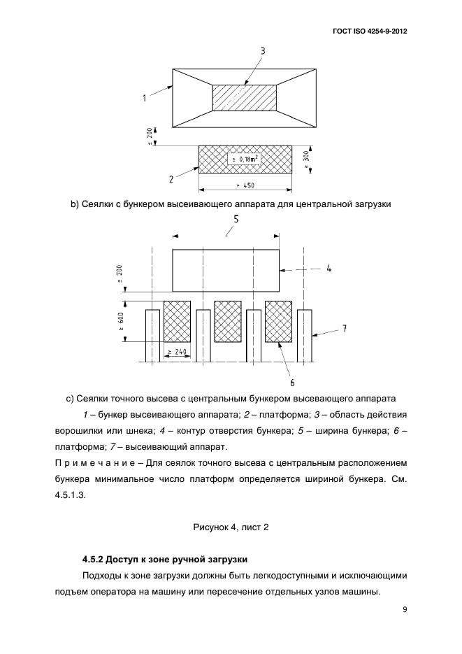 ГОСТ ISO 4254-9-2012,  12.