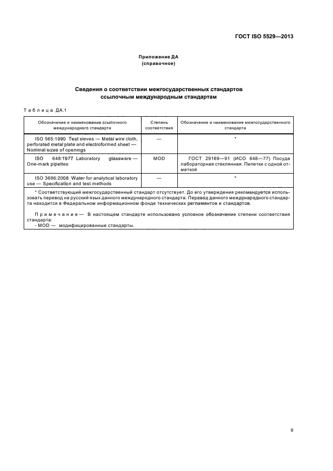 ГОСТ ISO 5529-2013,  13.