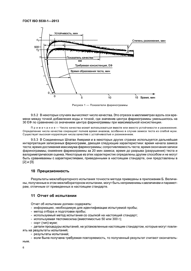 ГОСТ ISO 5530-1-2013,  9.