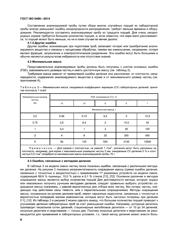 ГОСТ ISO 6498-2014,  12.