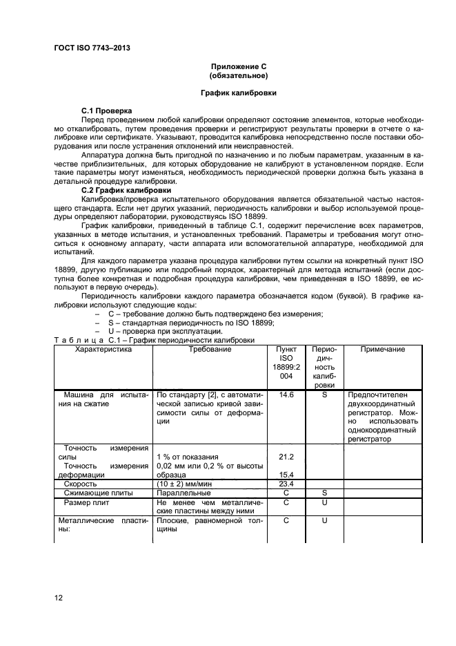 ГОСТ ISO 7743-2013,  16.