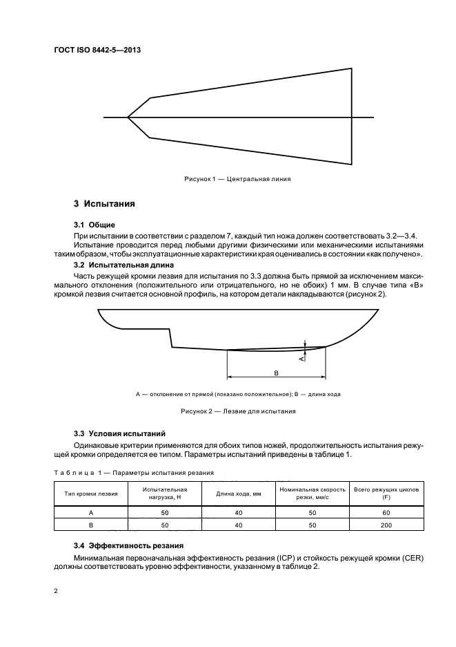 ГОСТ ISO 8442-5-2013,  6.