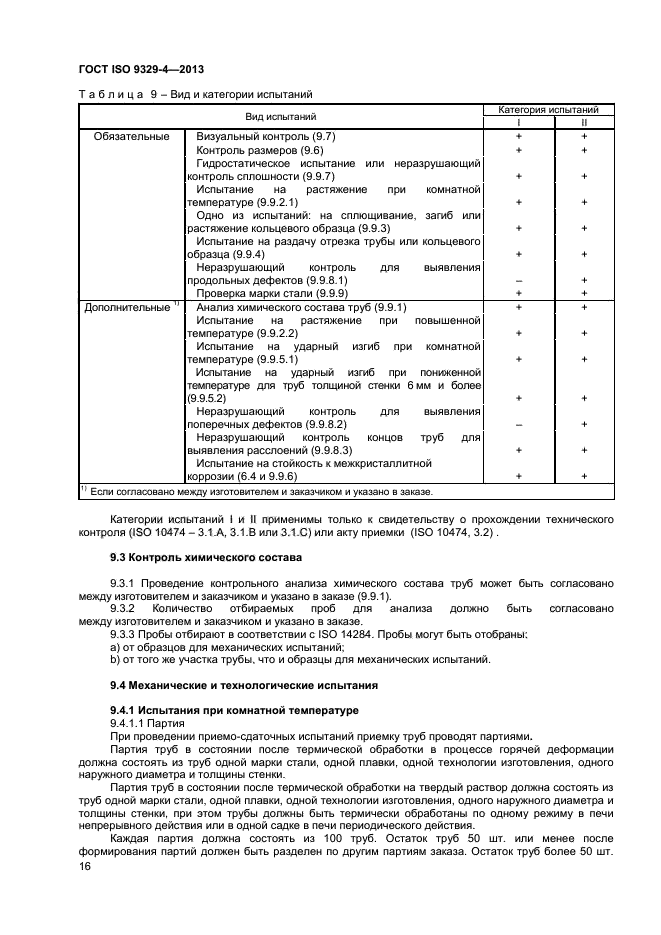 ГОСТ ISO 9329-4-2013,  20.