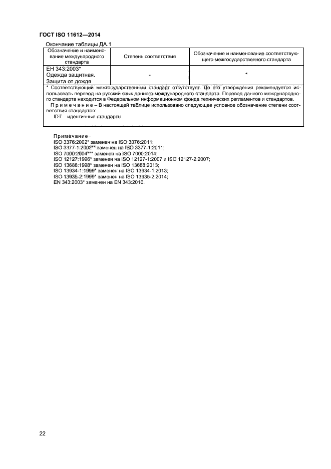 ГОСТ ISO 11612-2014,  25.