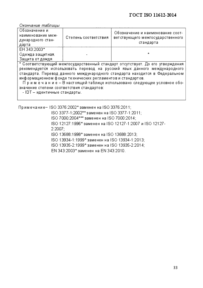 ГОСТ ISO 11612-2014,  37.