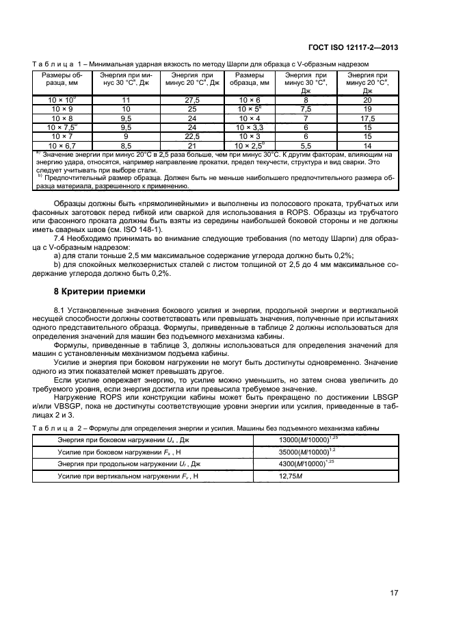 ГОСТ ISO 12117-2-2013,  21.