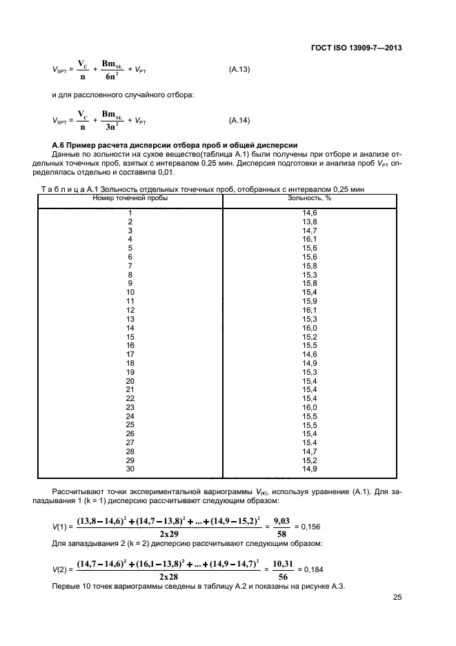 ГОСТ ISO 13909-7-2013,  30.