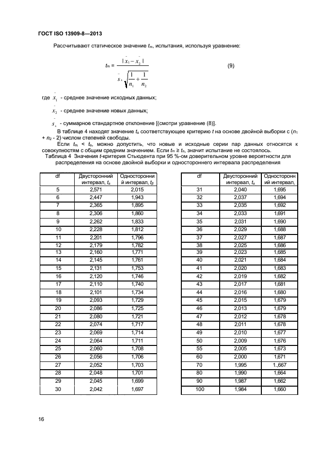 ГОСТ ISO 13909-8-2013,  21.