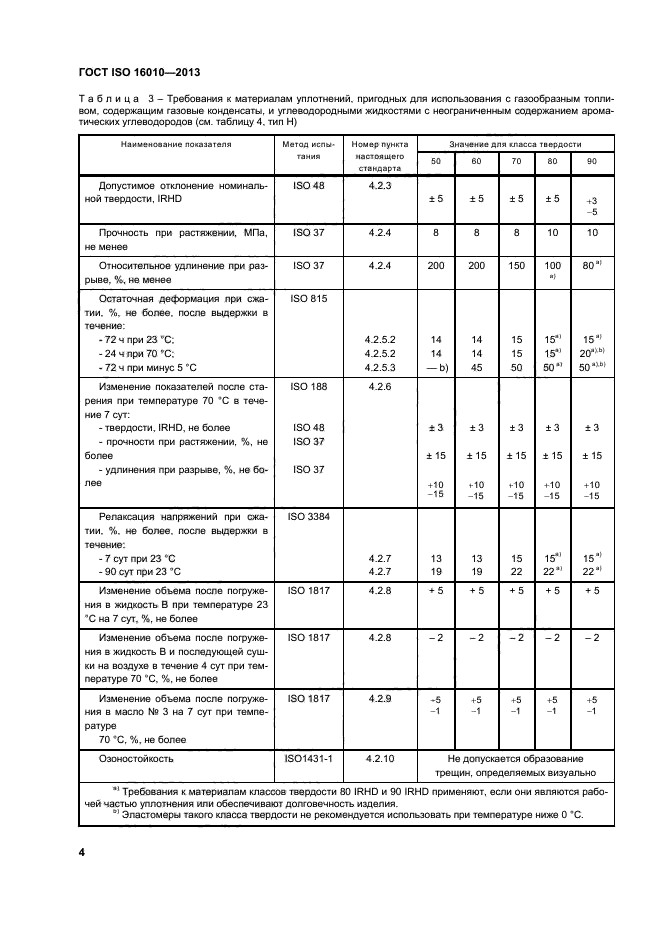 ГОСТ ISO 16010-2013,  8.