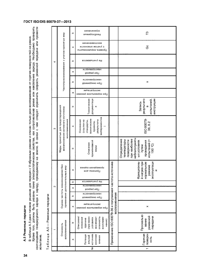 ГОСТ ISO/DIS 80079-37-2013,  38.