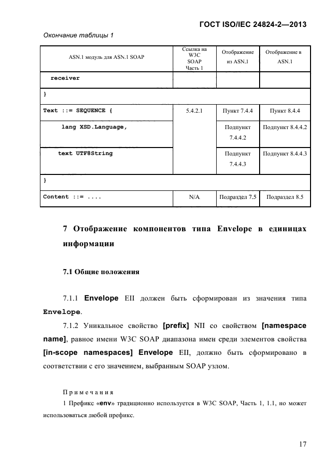 ГОСТ ISO/IEC 24824-2-2013,  22.