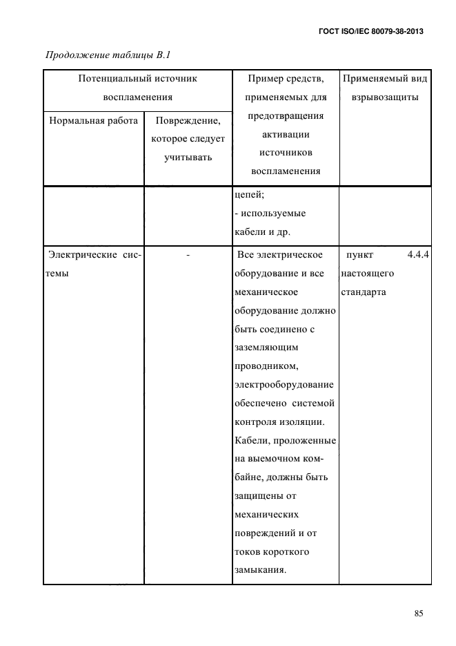 ГОСТ ISO/IEC 80079-38-2013,  94.