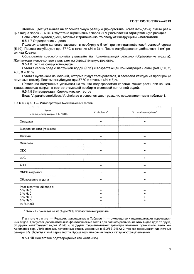 ГОСТ ISO/TS 21872-1-2013,  11.