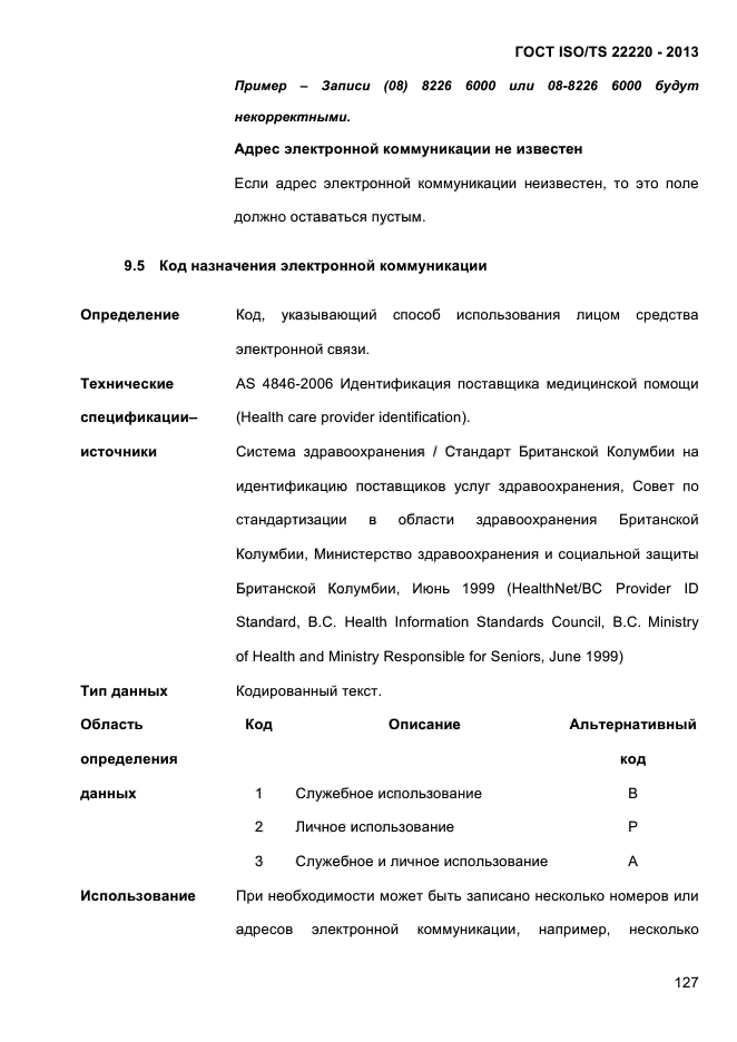 ГОСТ ISO/TS 22220-2013,  140.